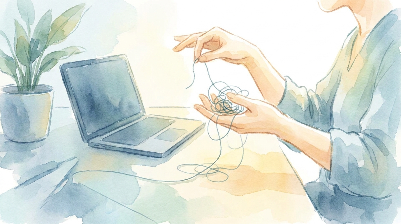 仕事で気にしすぎるのは直せる？