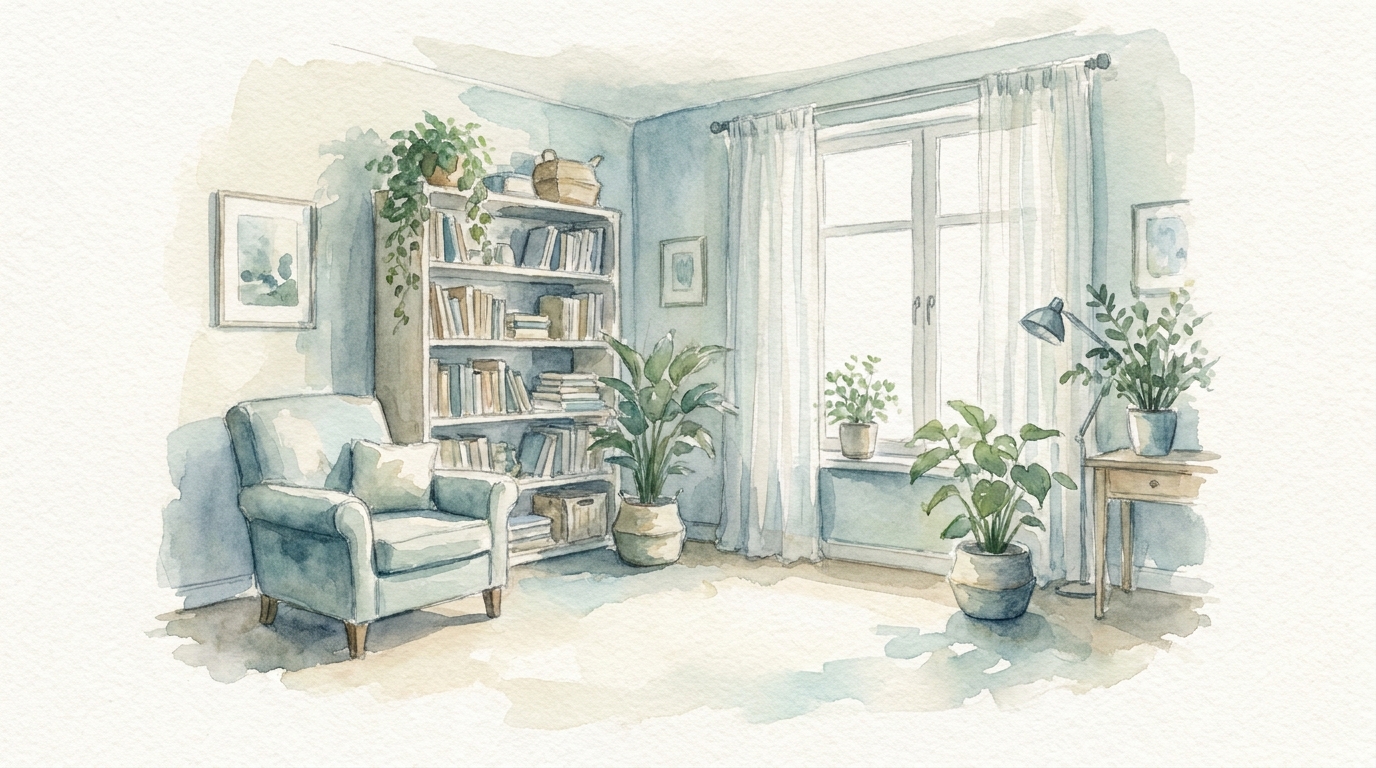 部屋が落ち着かないのはなぜ？