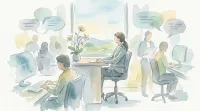 雑談が苦手で会社がつらい方へ｜無理せず乗り切る7つの実践法