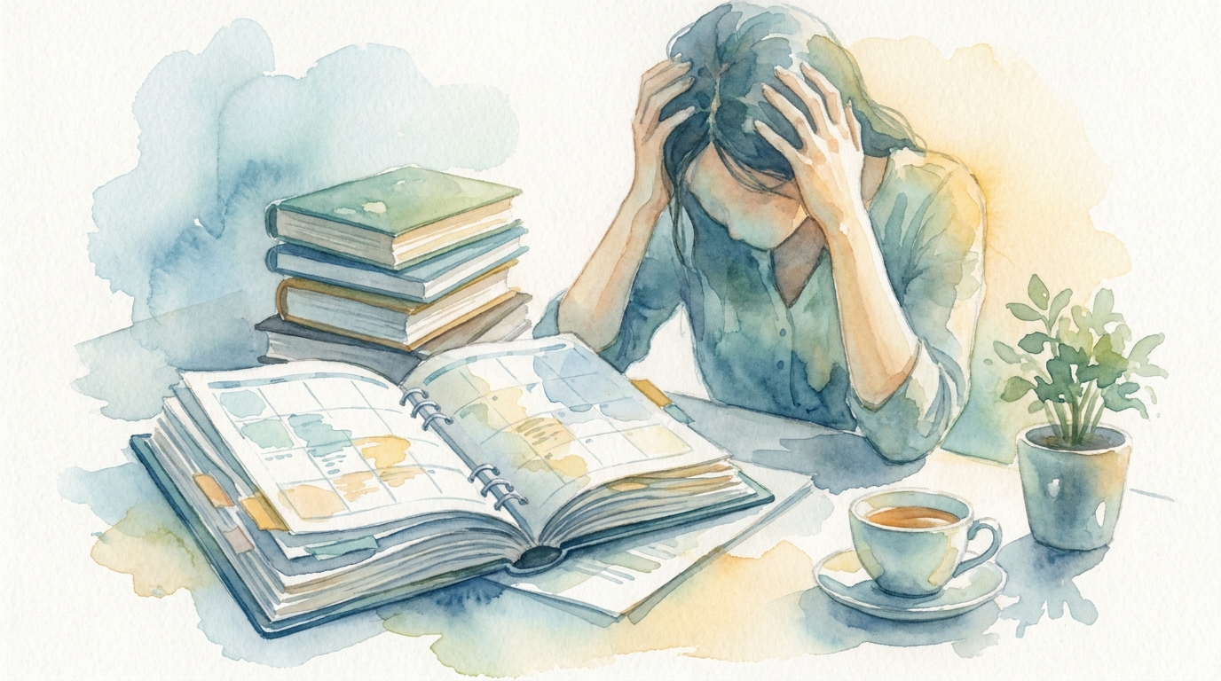 予定を入れすぎて疲れるあなたへ｜心理と対処法を徹底解説