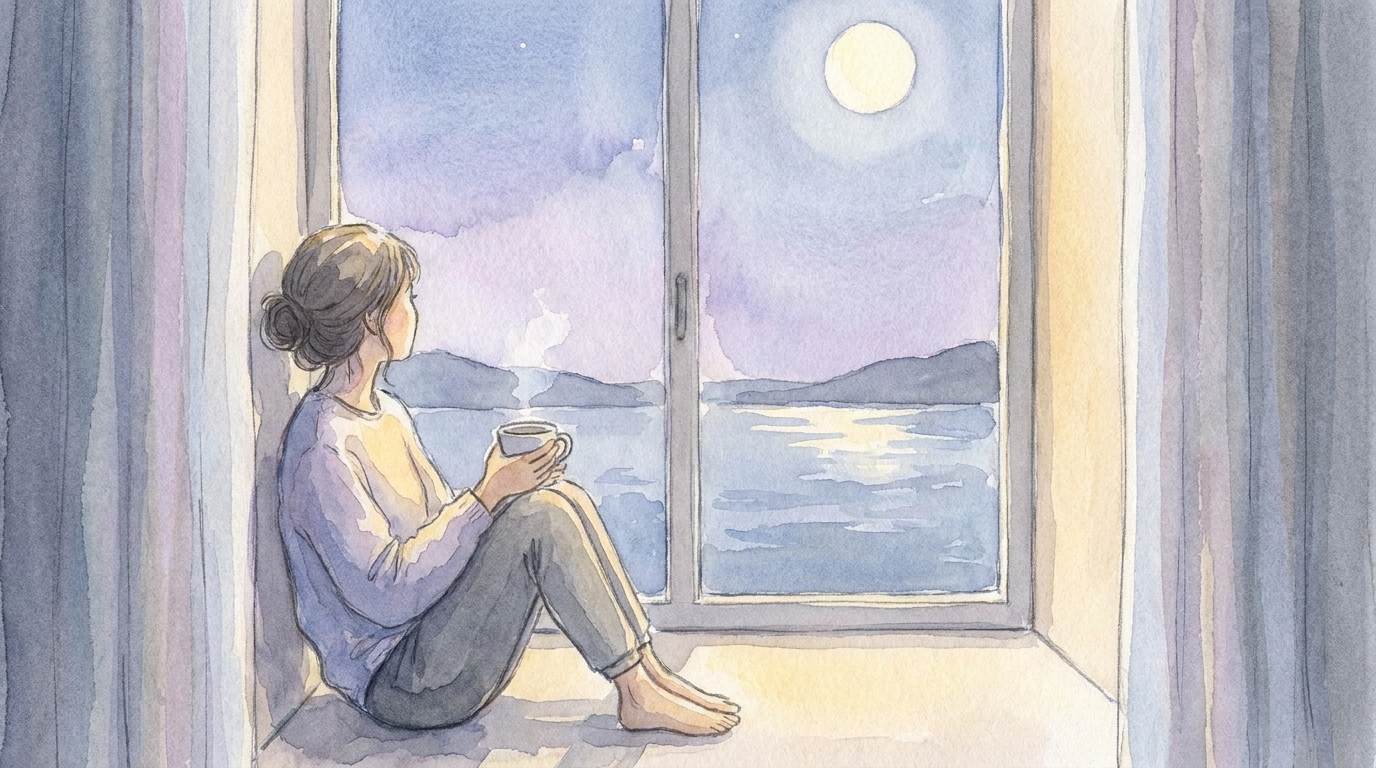夜の過ごし方で不安を和らげる7つの方法｜眠れない夜を穏やかに変えるコツ