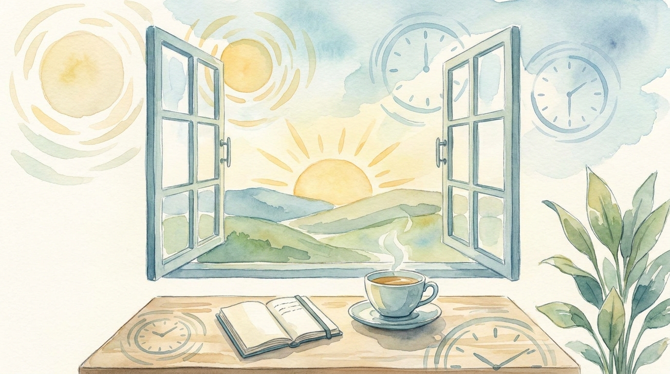 なぜ朝の習慣が生活リズムに大きく影響するのか