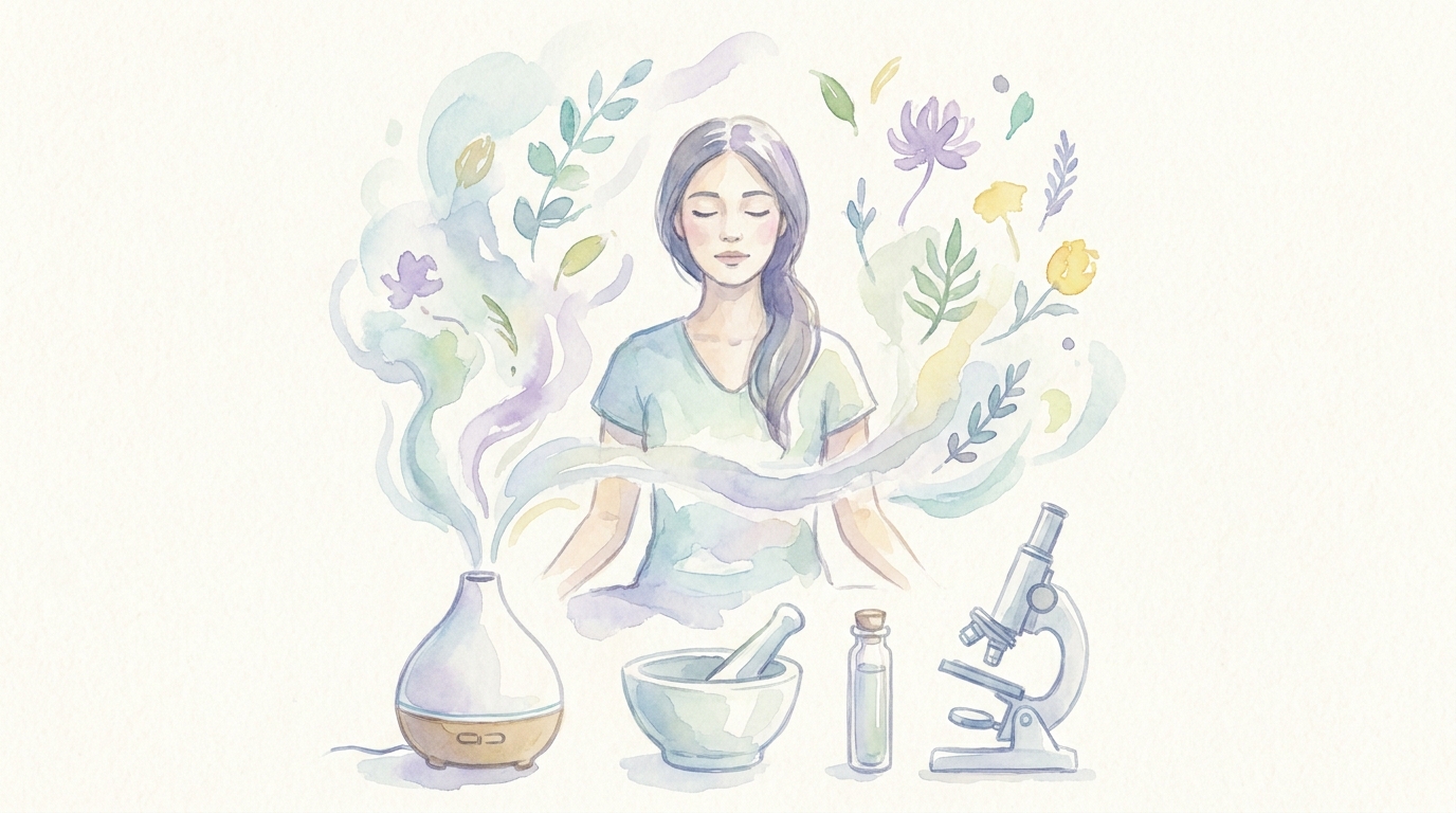 香りでリラックスすることは科学的にも注目されている手法です