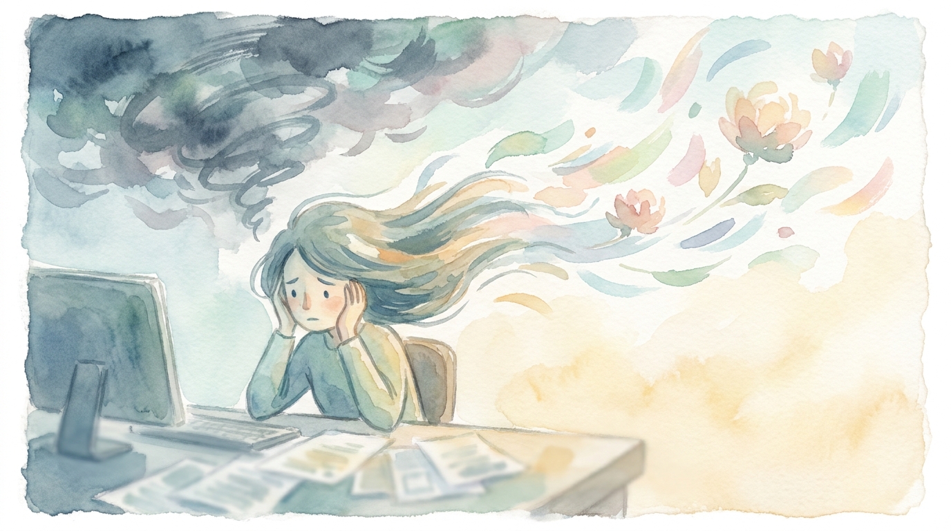 仕事で気にしすぎる状態は改善できます