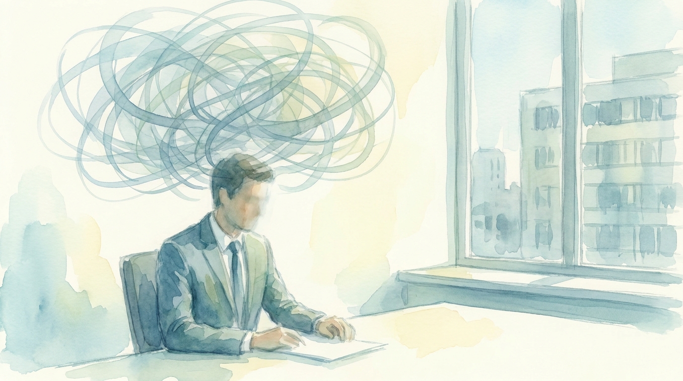 なぜ仕事で気にしすぎてしまうのか